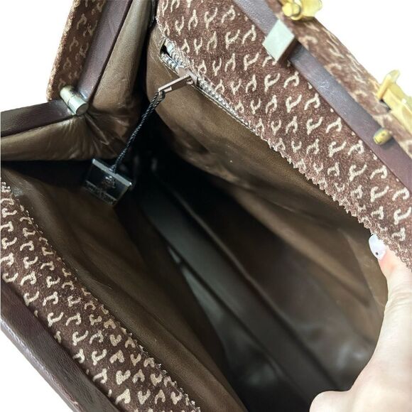 Lexiapel Vintage Tote Bag ERCOLE D’ORO OSCAR INTERNAZIONALE in Brown - Picture 4 of 14